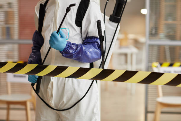 Professional Blood Cleanup technician working in Park City, UT